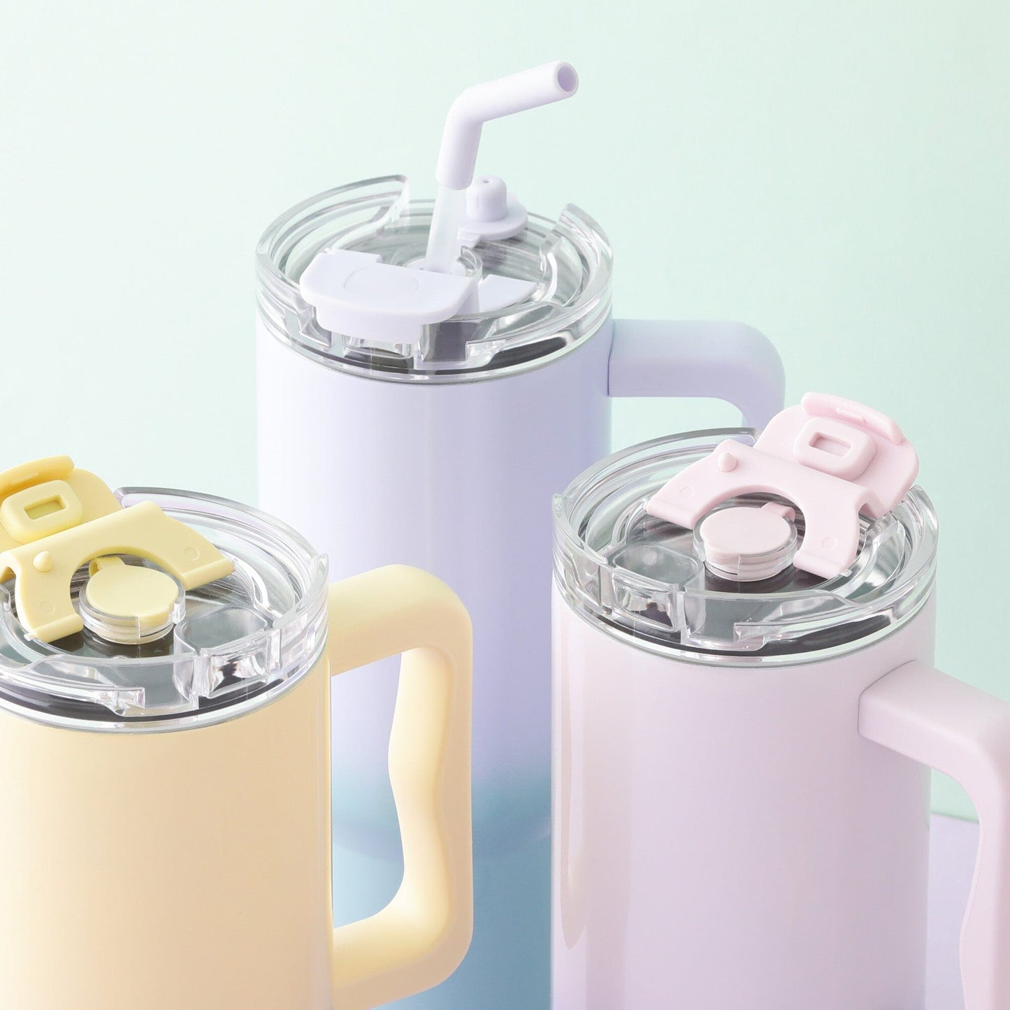 Large Stainless Steel Mug 1100Ml Pink
