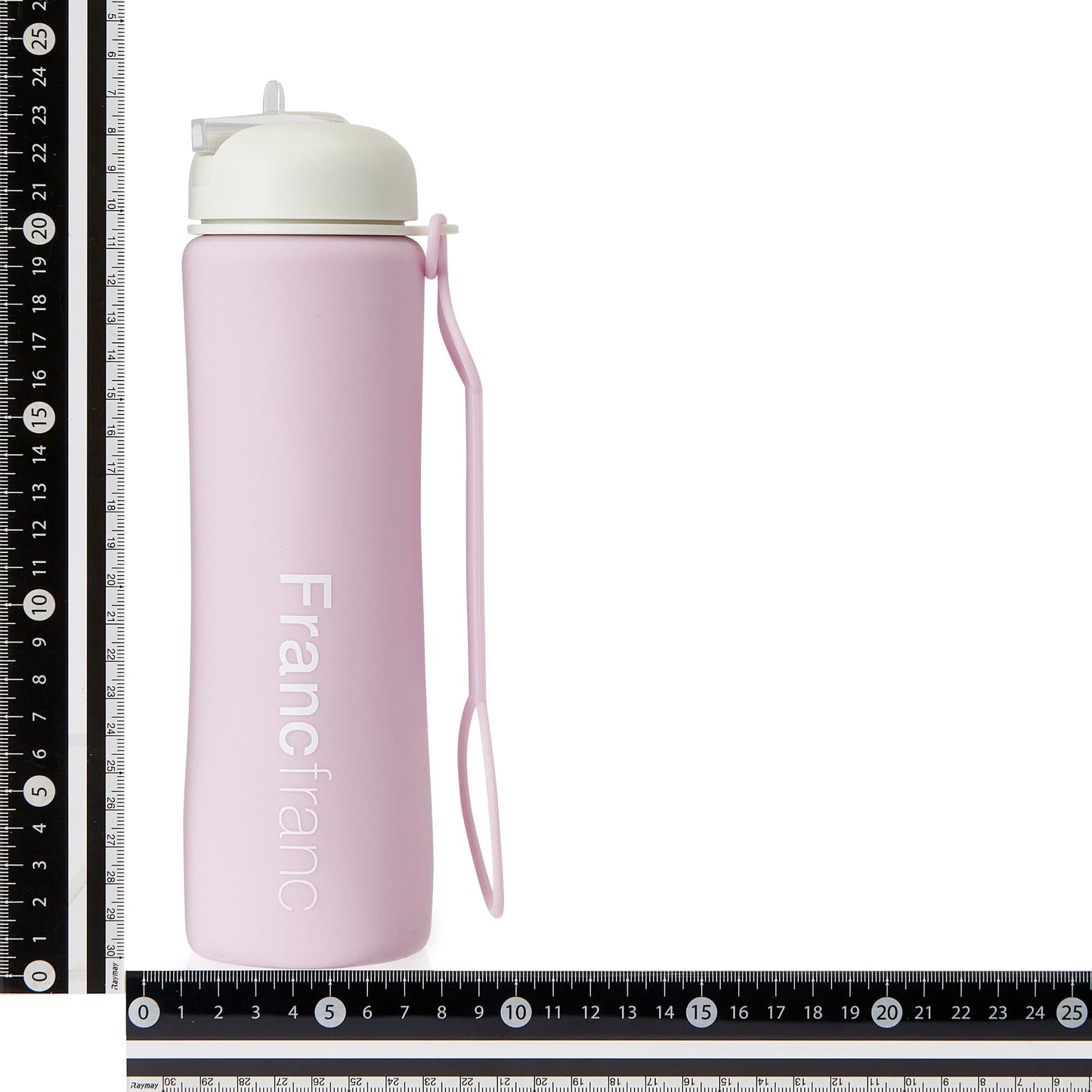 Foldable Silicone Bottle Pink