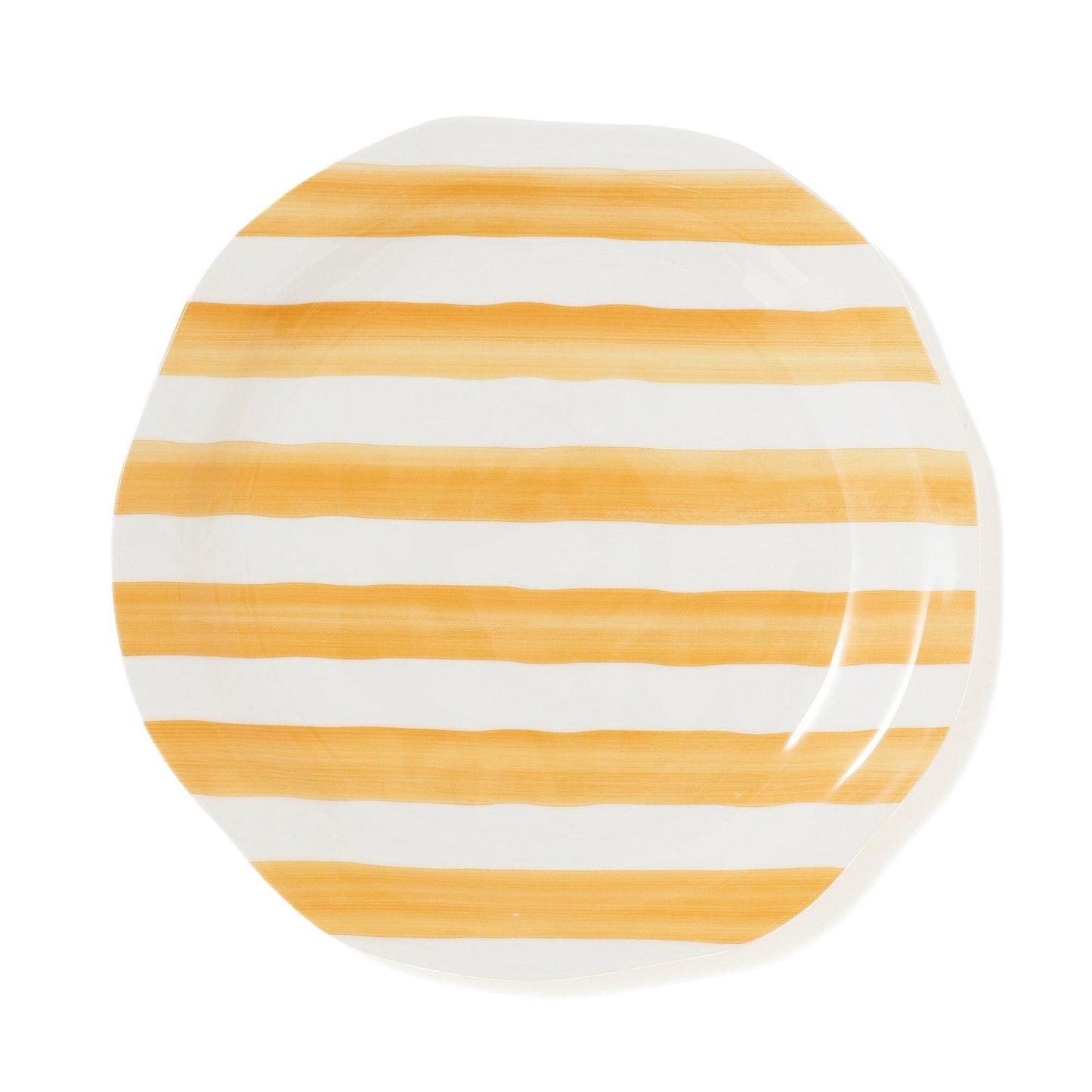 Craft Touch Plate Stripe Large Yellow