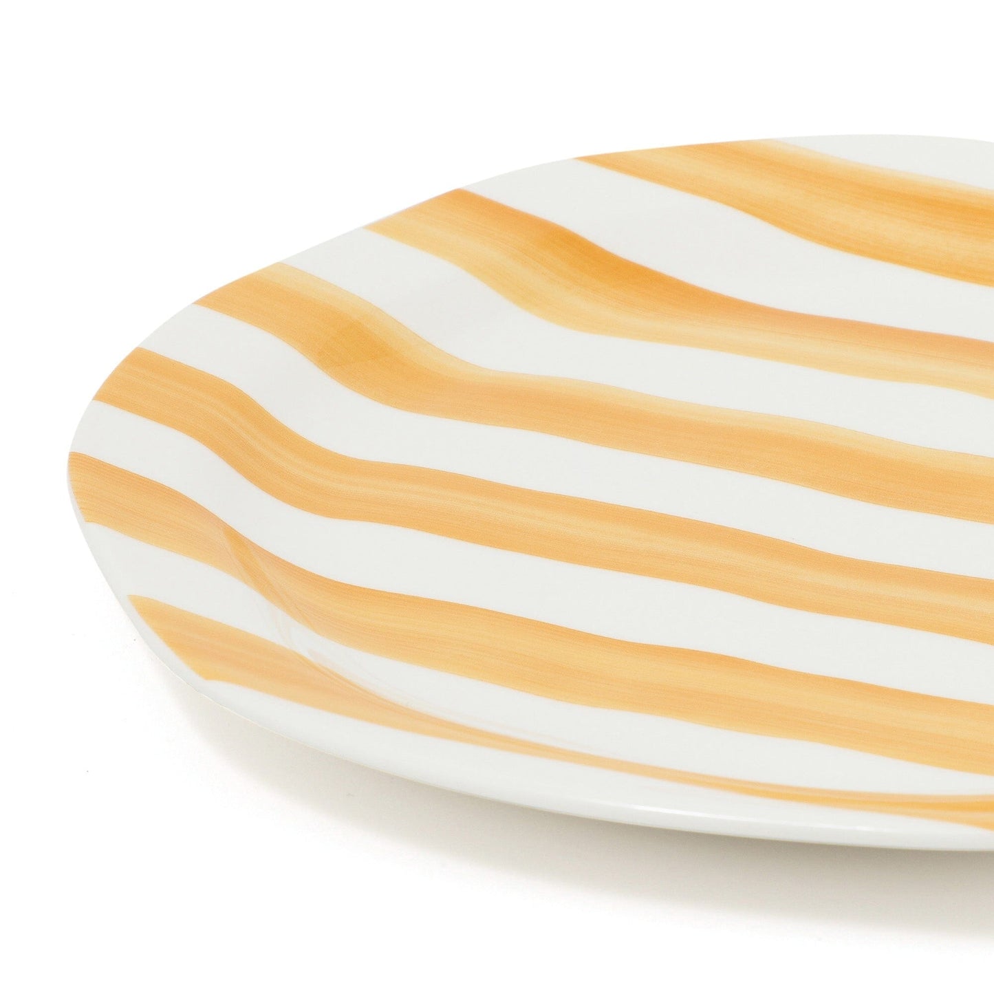 Craft Touch Plate Stripe Large Yellow
