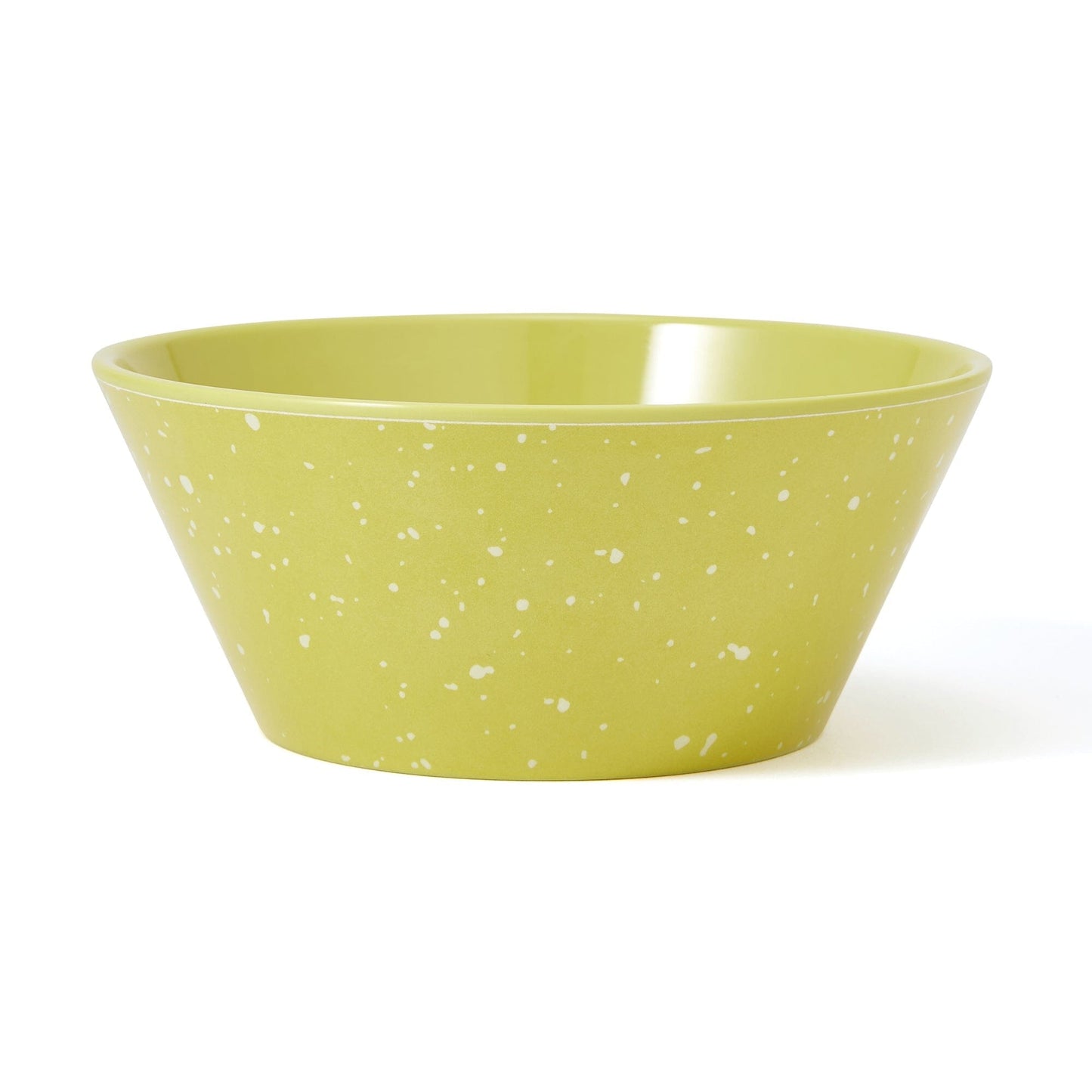 Splatter Melamine Bowl Yellow