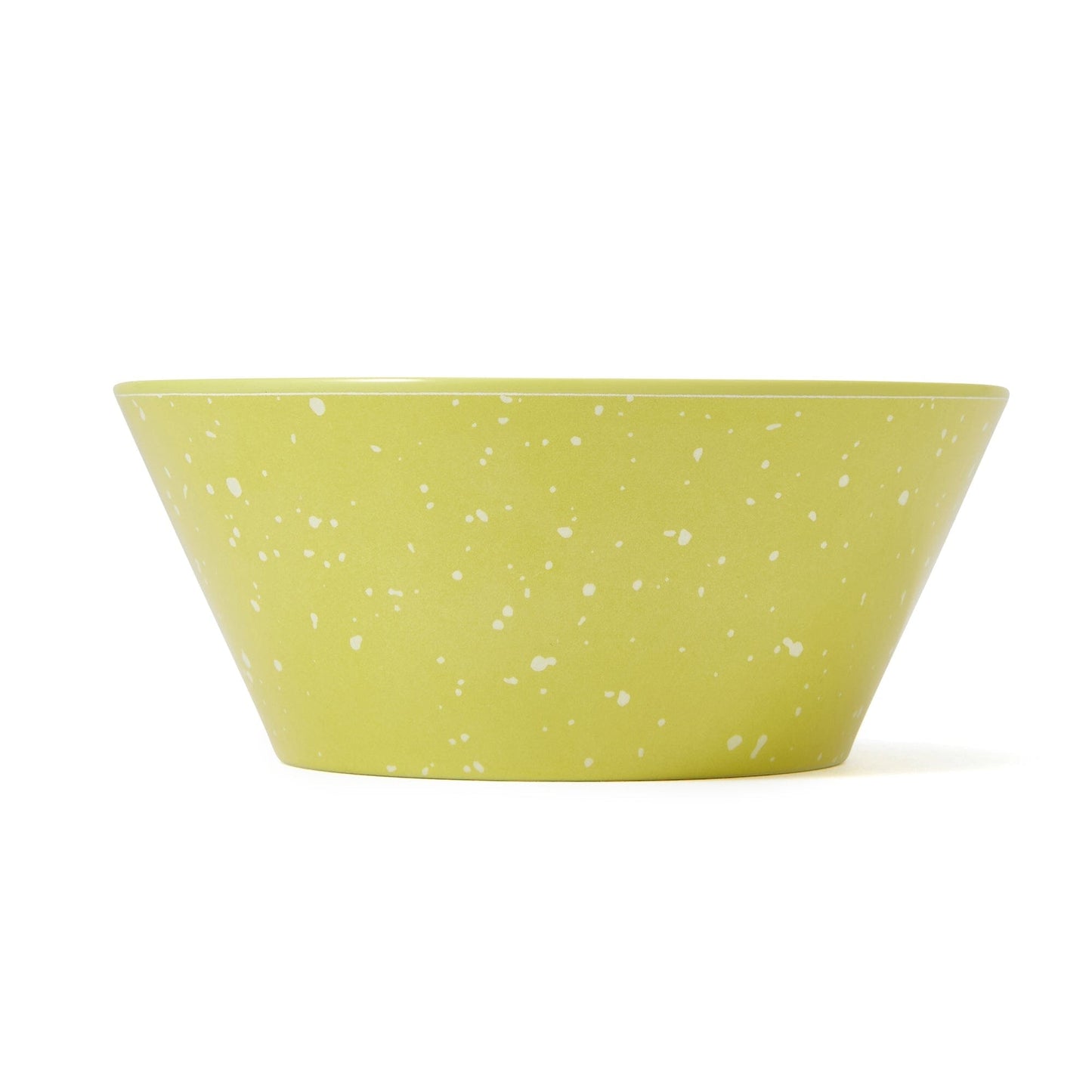 Splatter Melamine Bowl Yellow