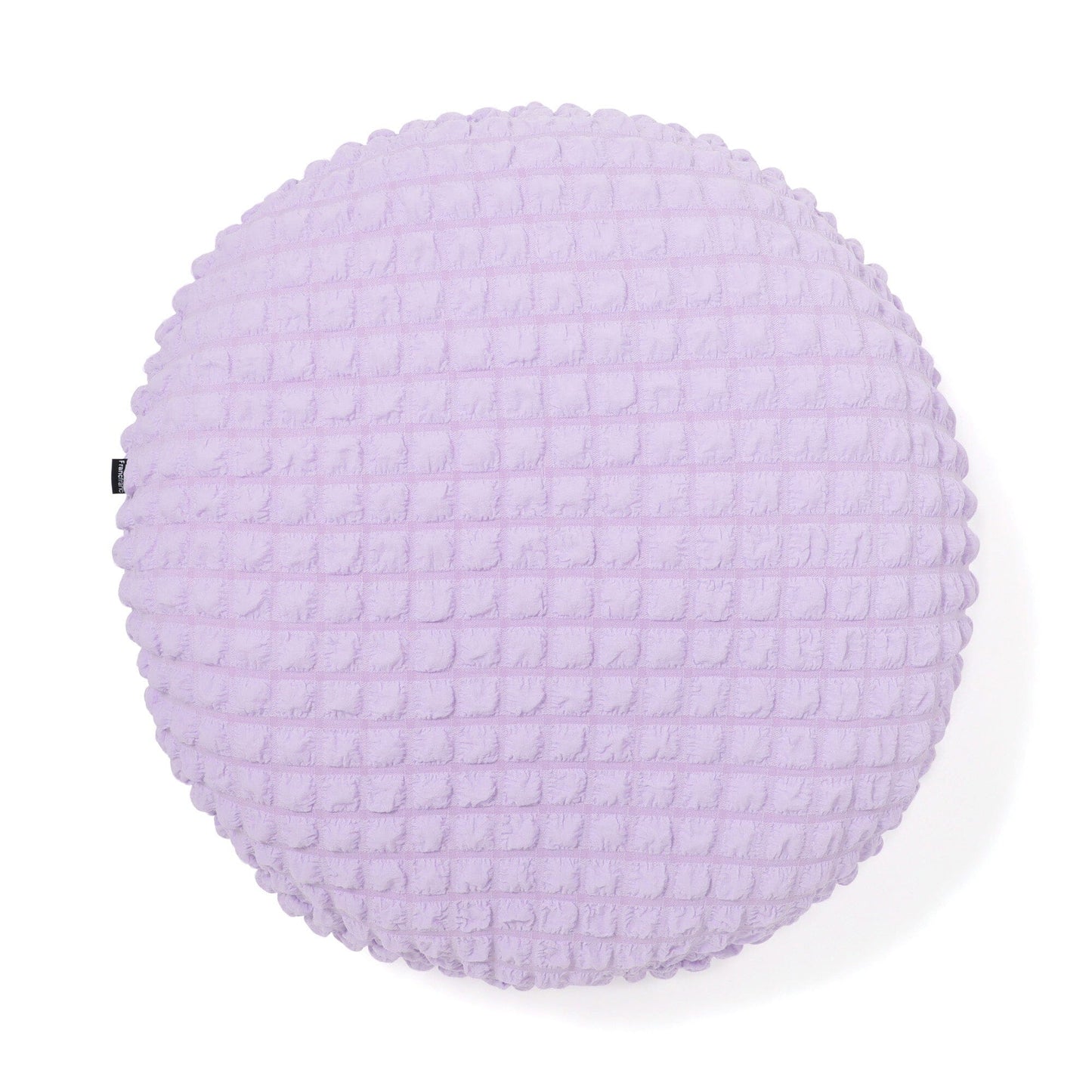 Popcorn Waffle Floor Cushion ¦µ60 Light Purple