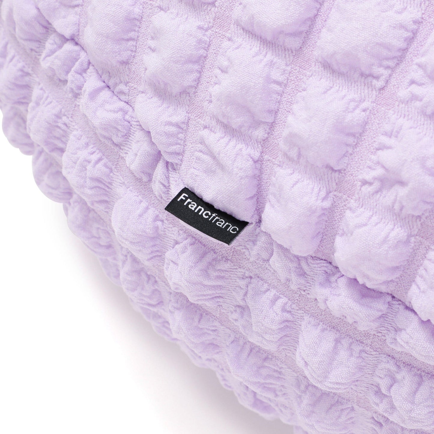 Popcorn Waffle Floor Cushion ¦µ60 Light Purple