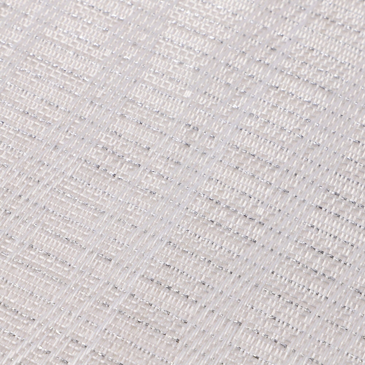 Mix Weave Lunch Mat White