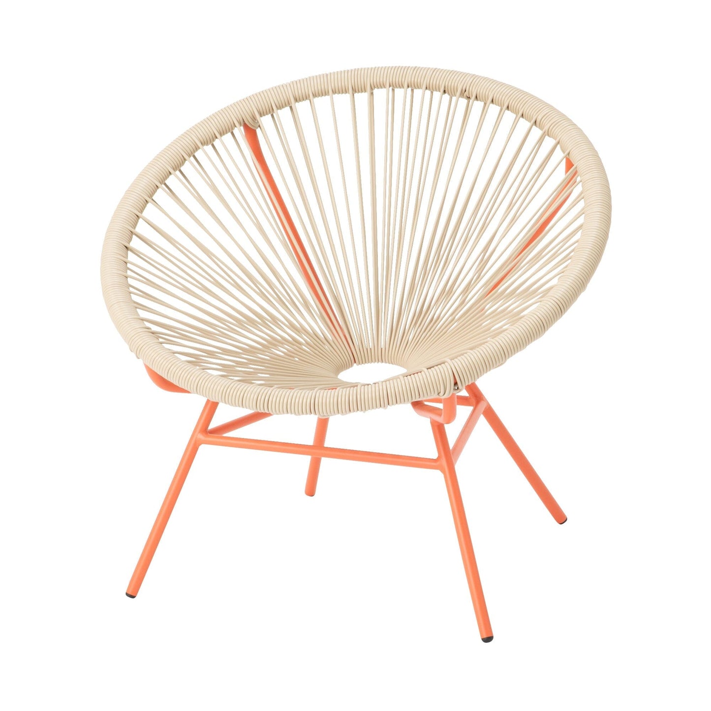 Lotus Personal Chair Beige X Orange