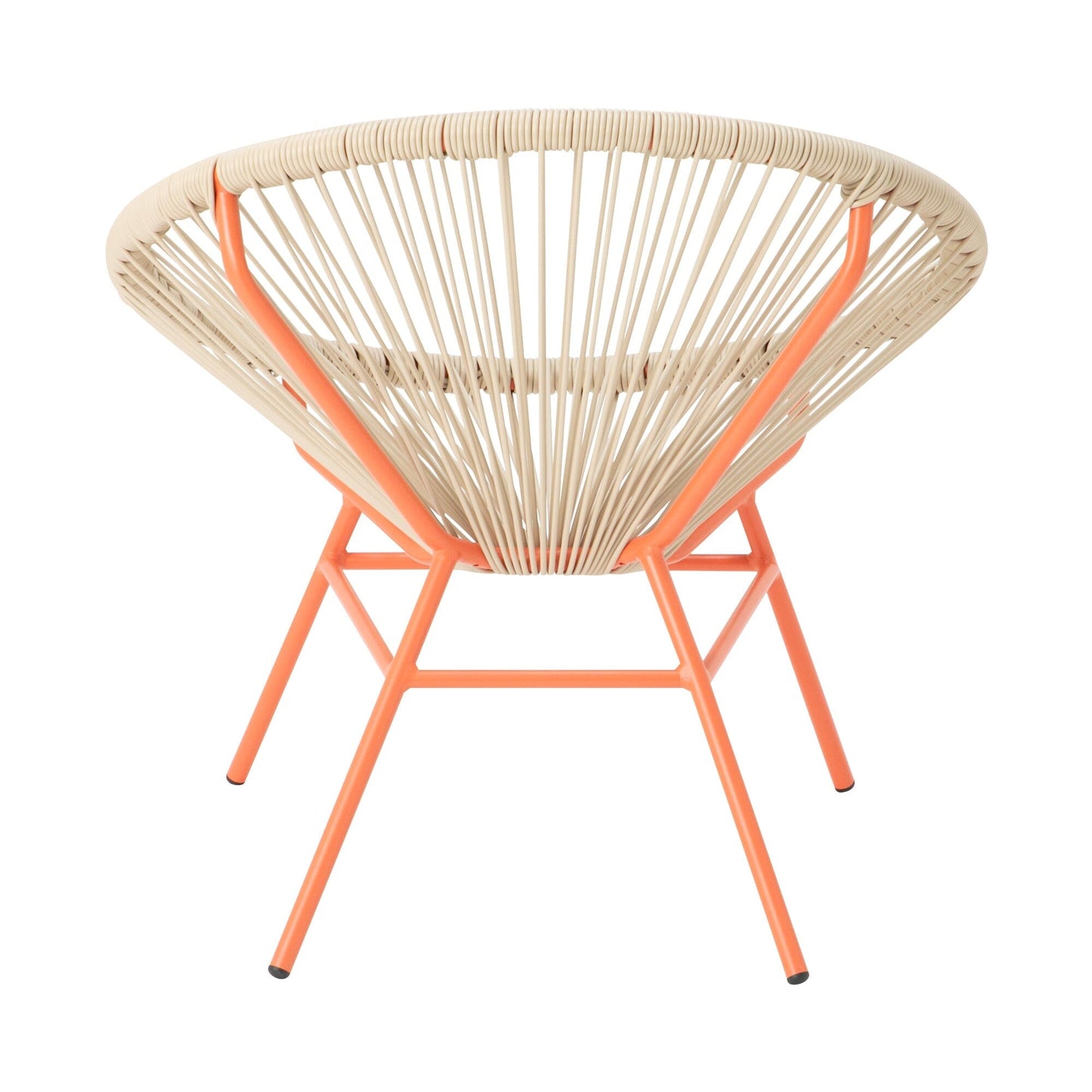 Lotus Personal Chair Beige X Orange