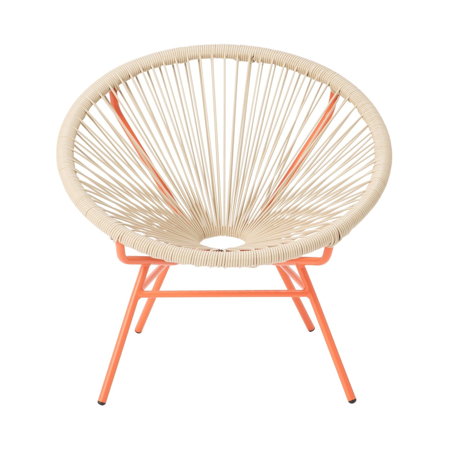 Lotus Personal Chair Beige X Orange