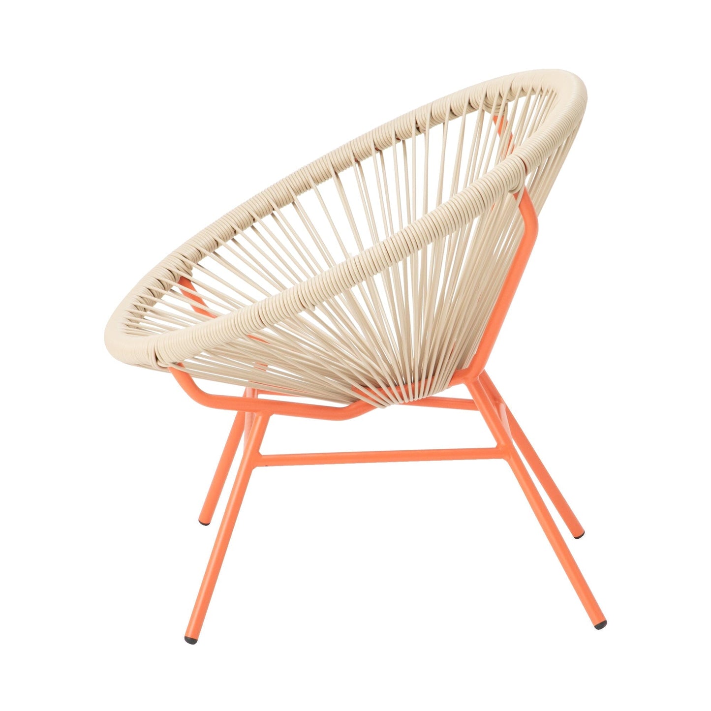 Lotus Personal Chair Beige X Orange