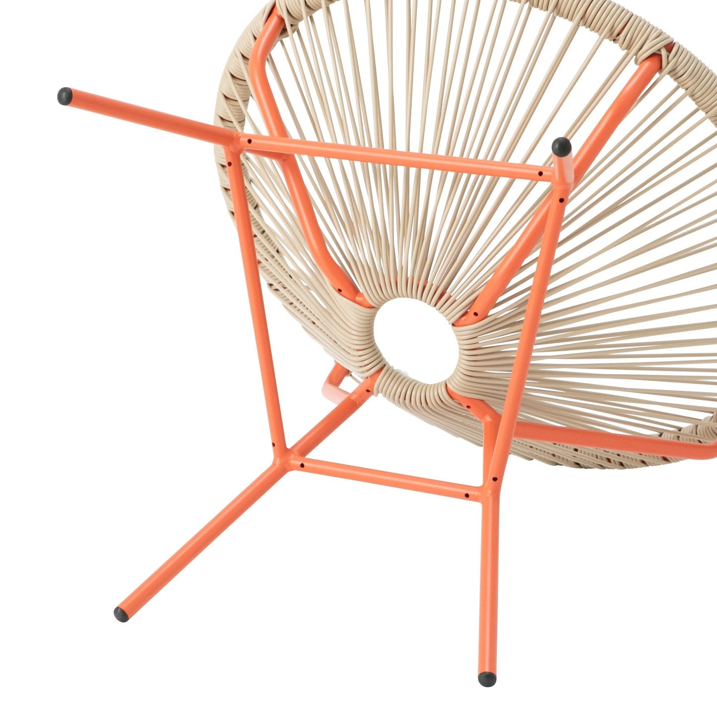Lotus Personal Chair Beige X Orange