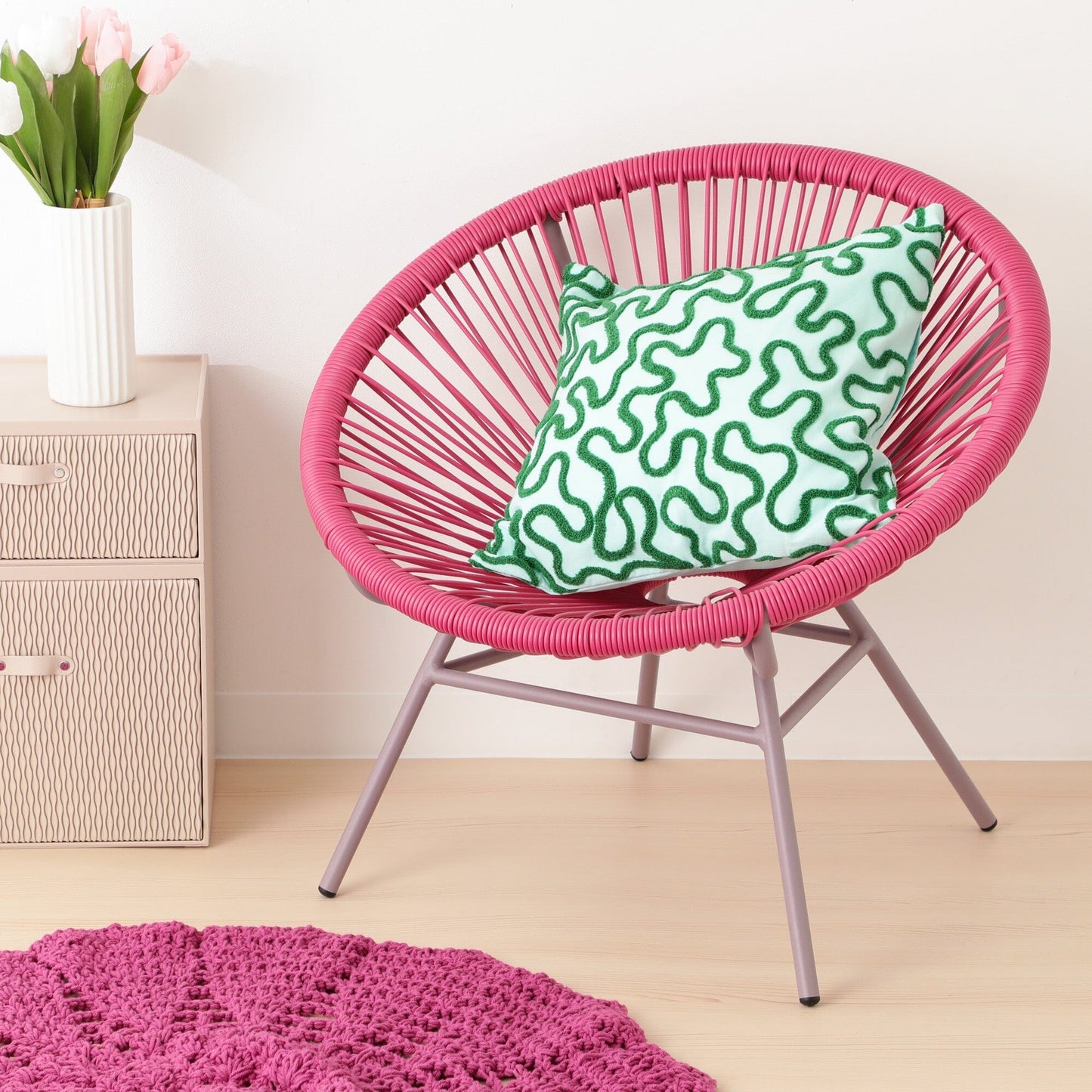 Lotus Personal Chair Pink X Greige