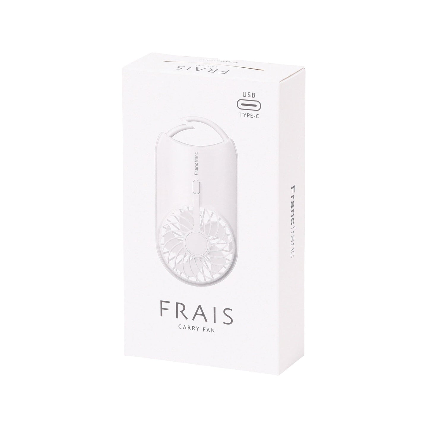 FRAIS Carry Fan White