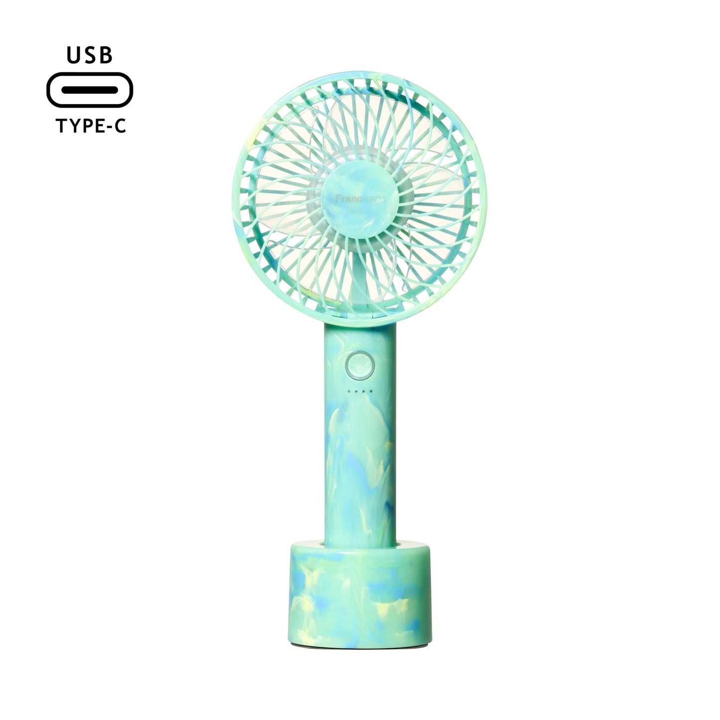FRAIS Handy Fan Marble Green