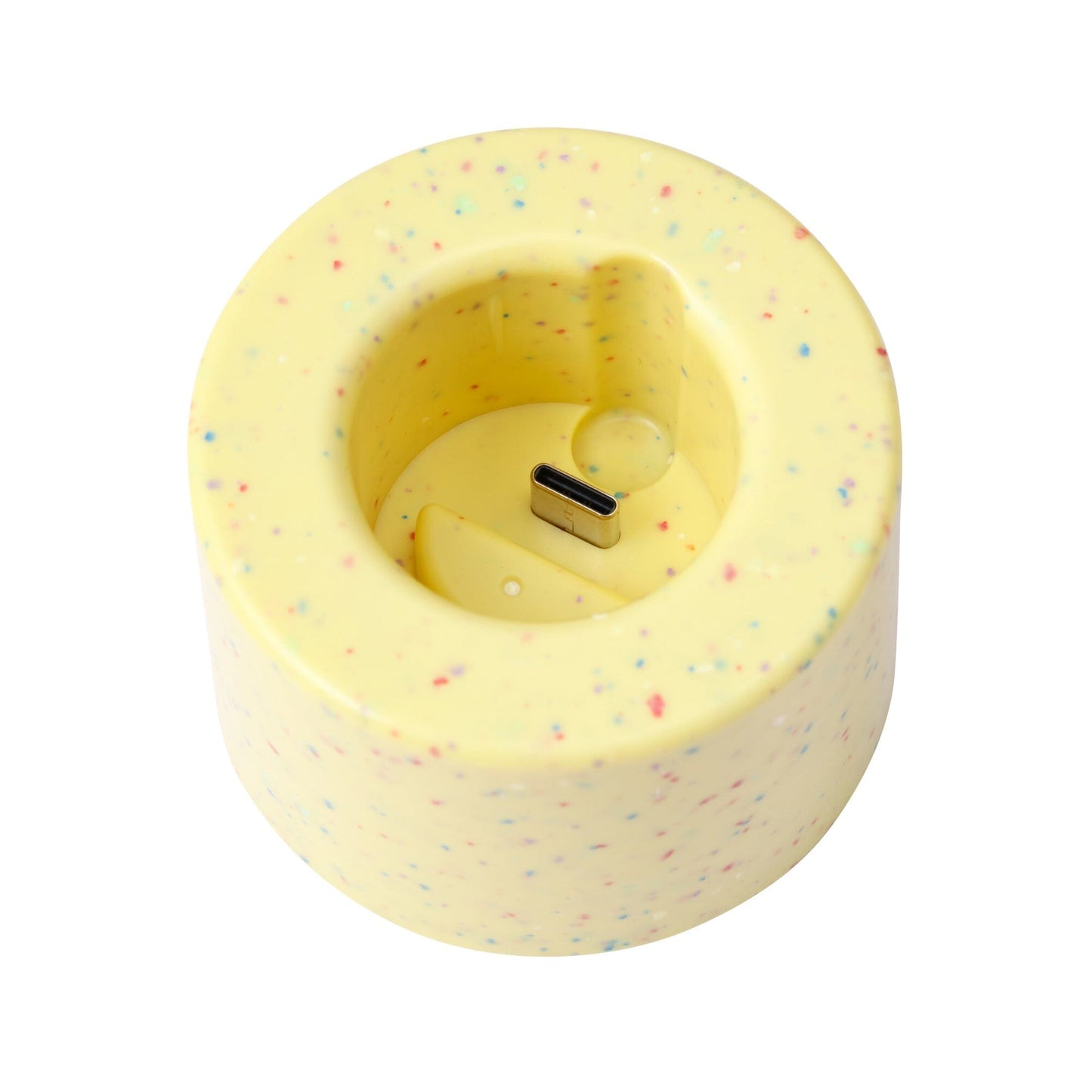 FRAIS Handy Fan Dot Yellow