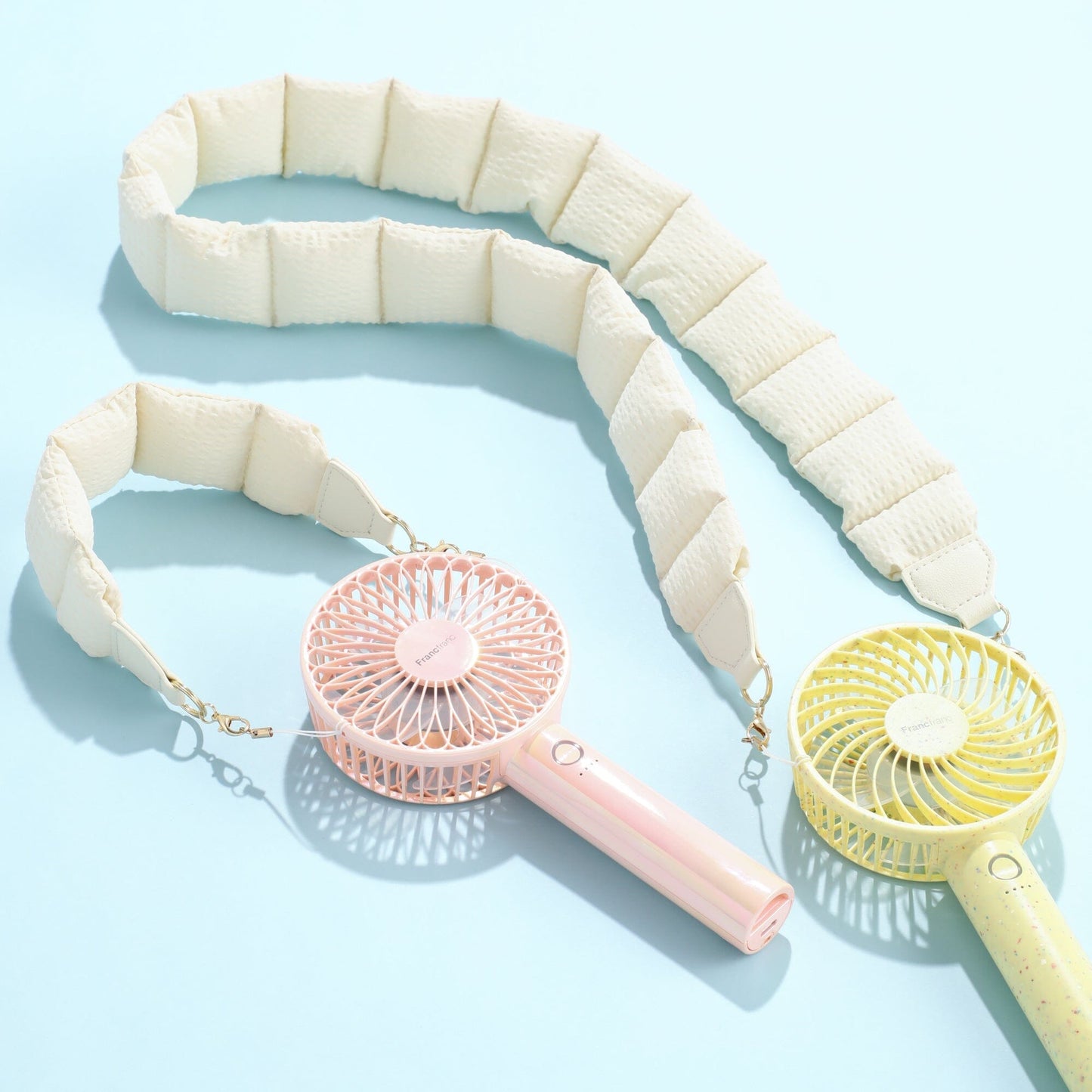 FRAIS Handy Fan Dot Yellow