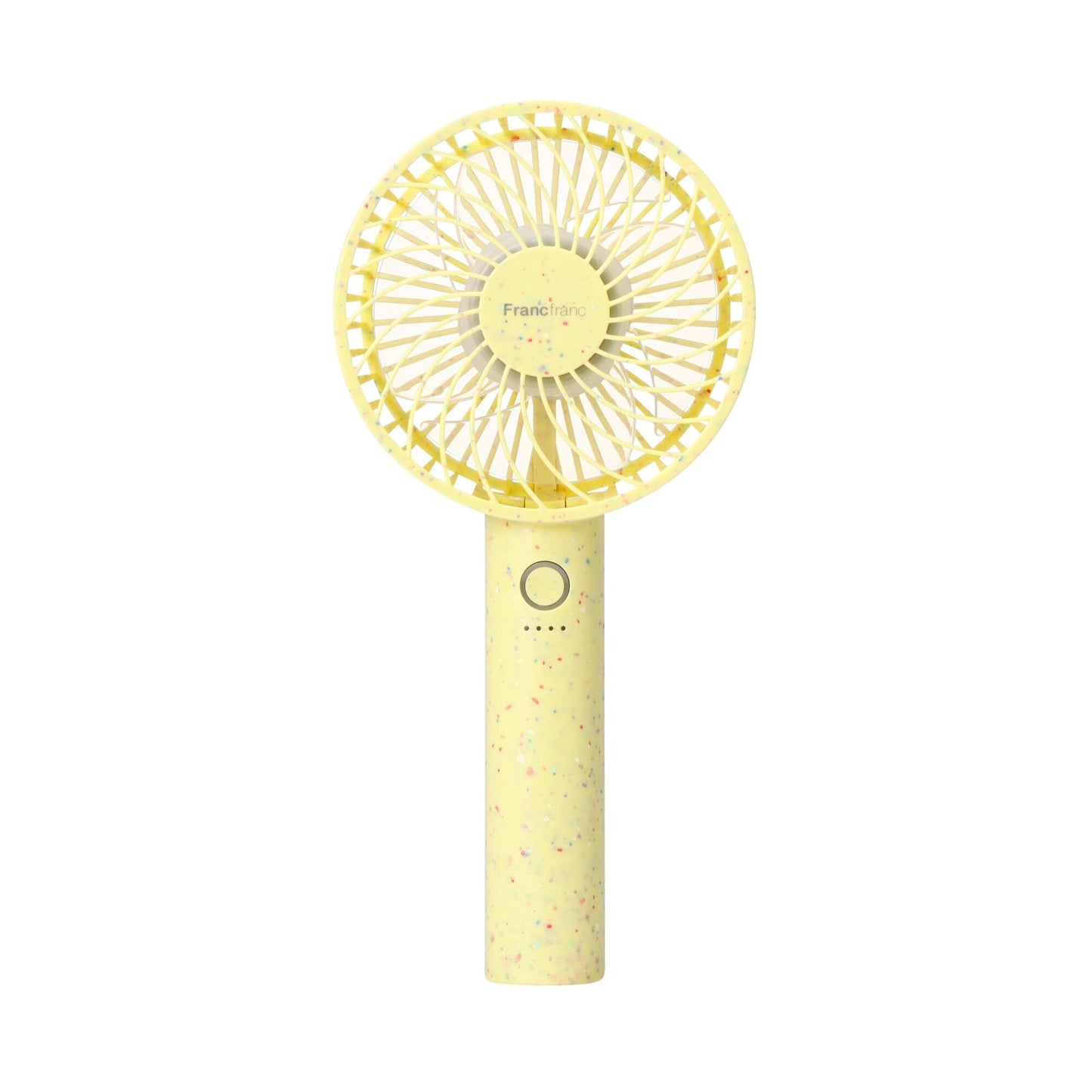 FRAIS Handy Fan Dot Yellow