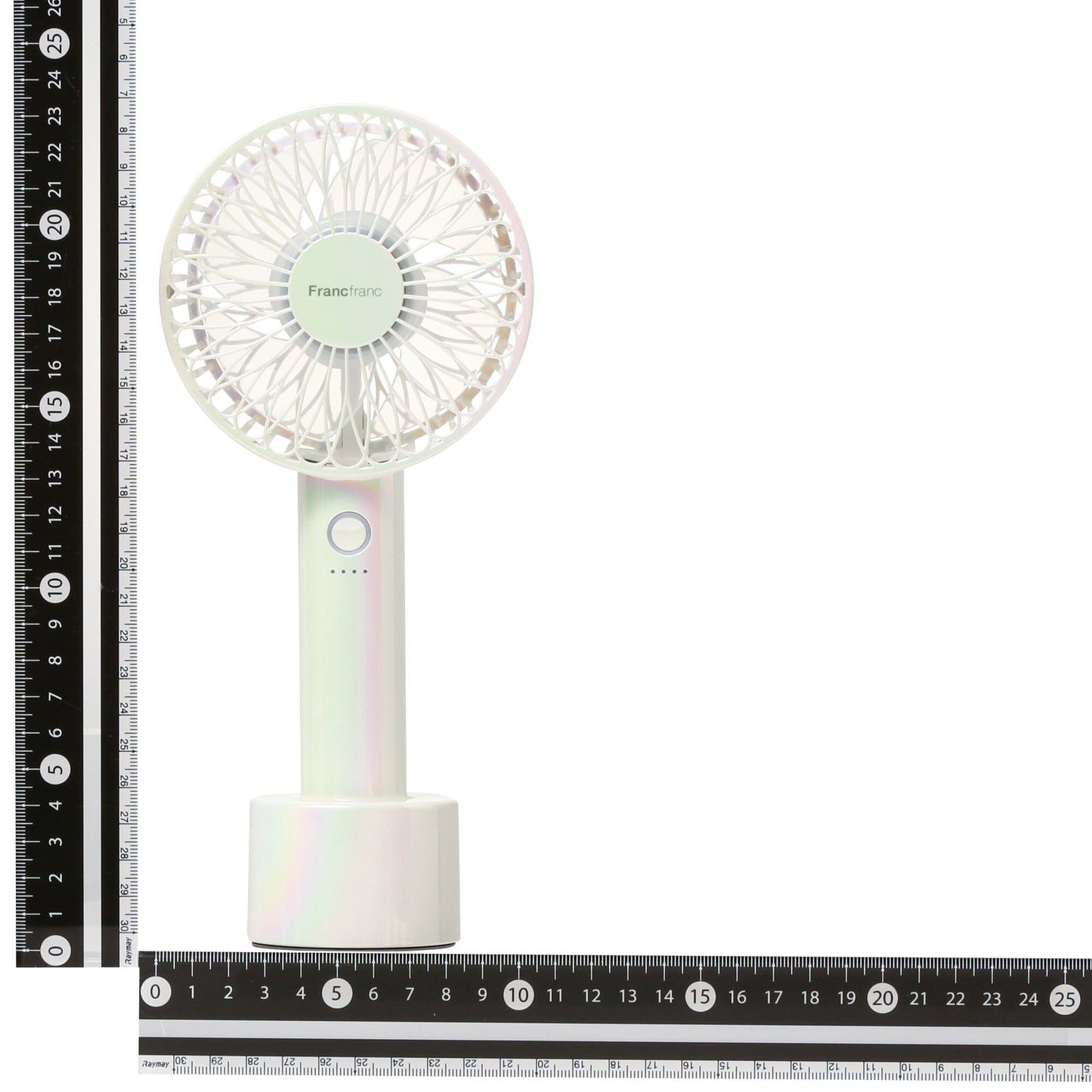 FRAIS Handy Fan Aurora White