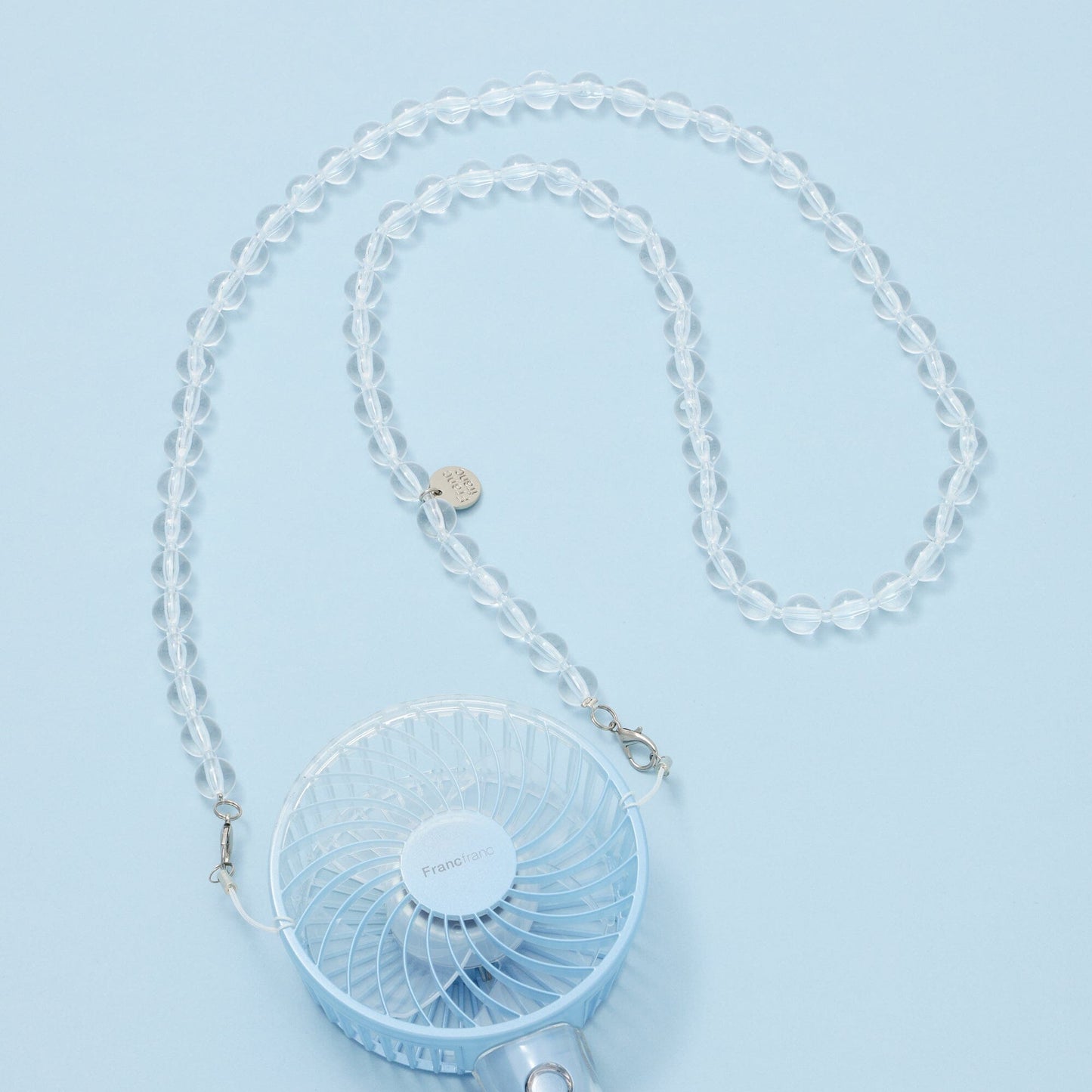 FRAIS Neck Strap Clear Beads