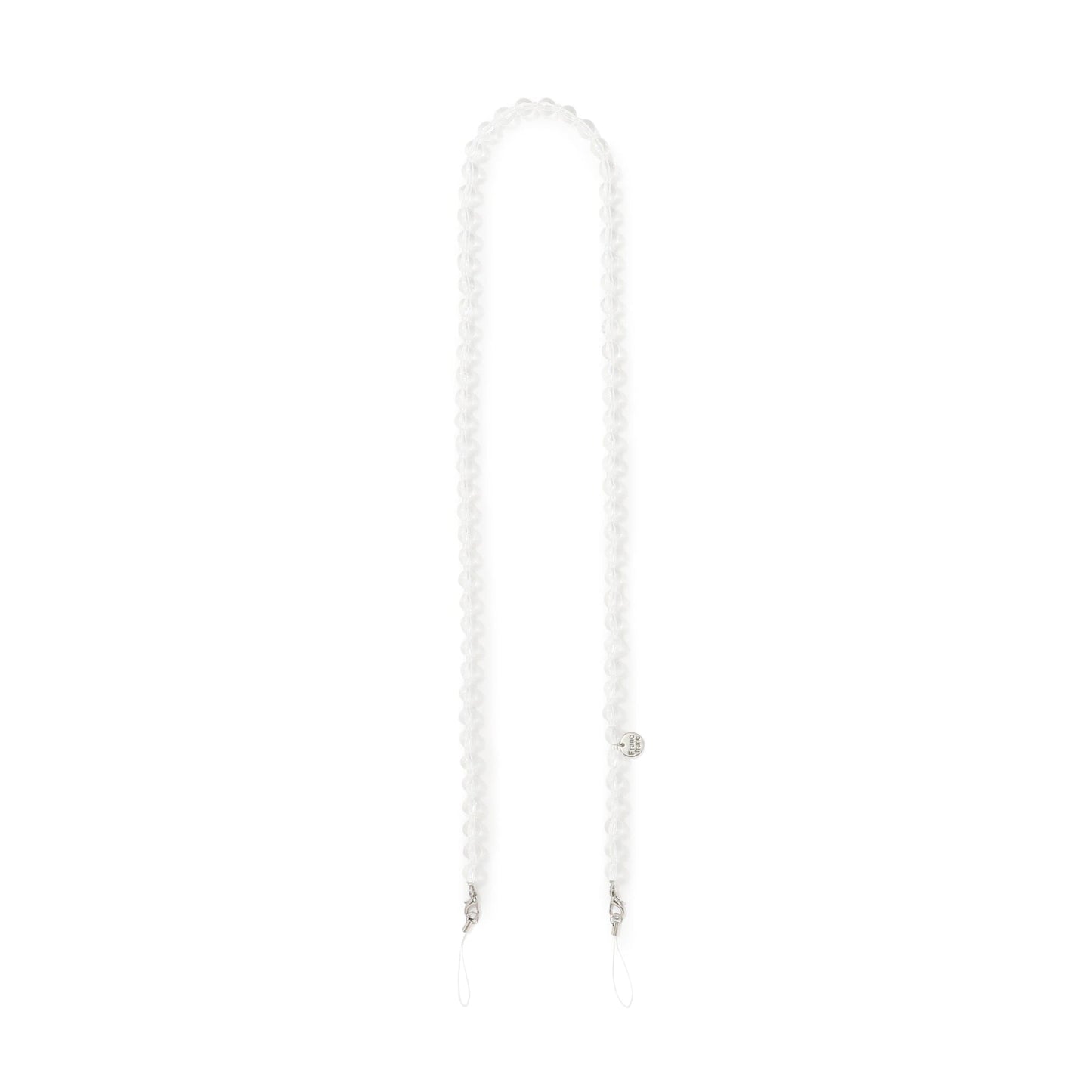 FRAIS Neck Strap Clear Beads