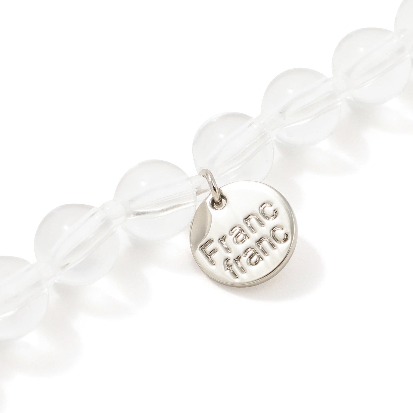 FRAIS Neck Strap Clear Beads