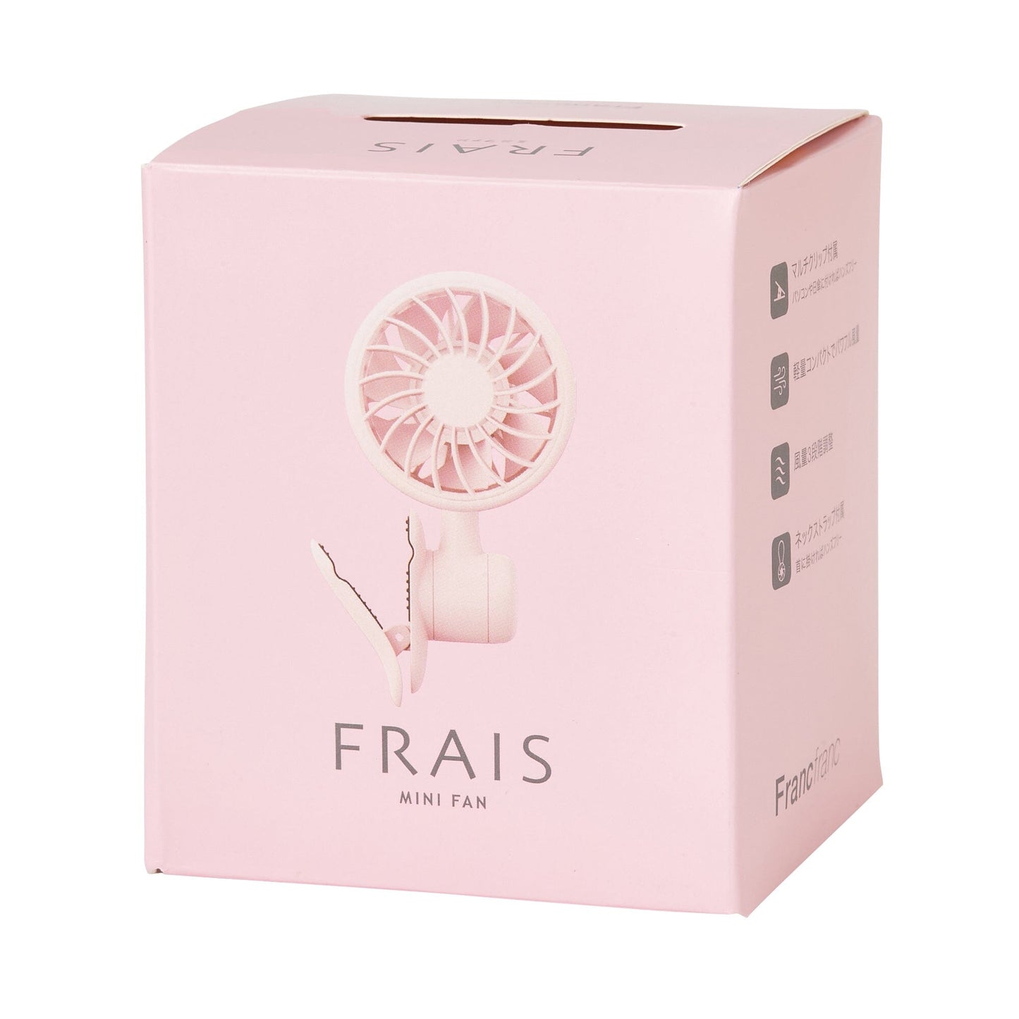 FRAIS Mini Fan Pink