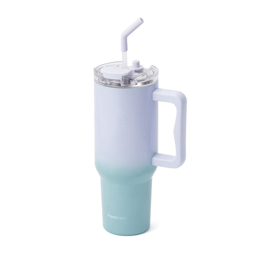 Large Stainless Steel Mug 1100Ml Blue
