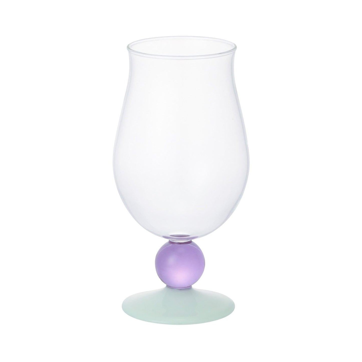 Tulip Beer Glass Purple