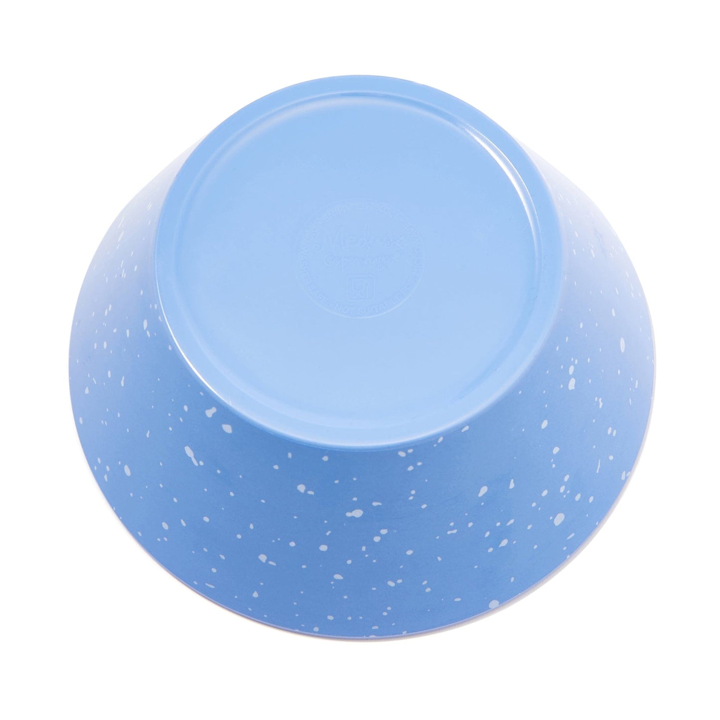 Splatter Melamine Bowl Blue
