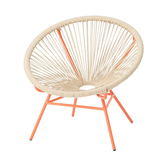 Lotus Personal Chair Beige X Orange