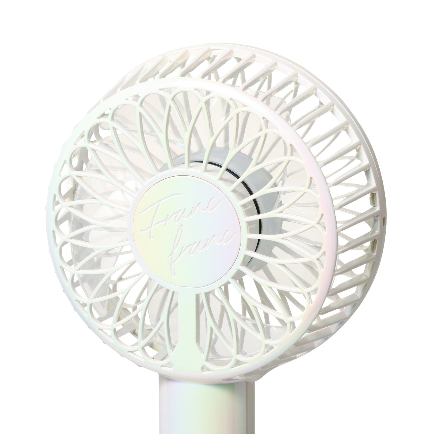 FRAIS Handy Fan Aurora White