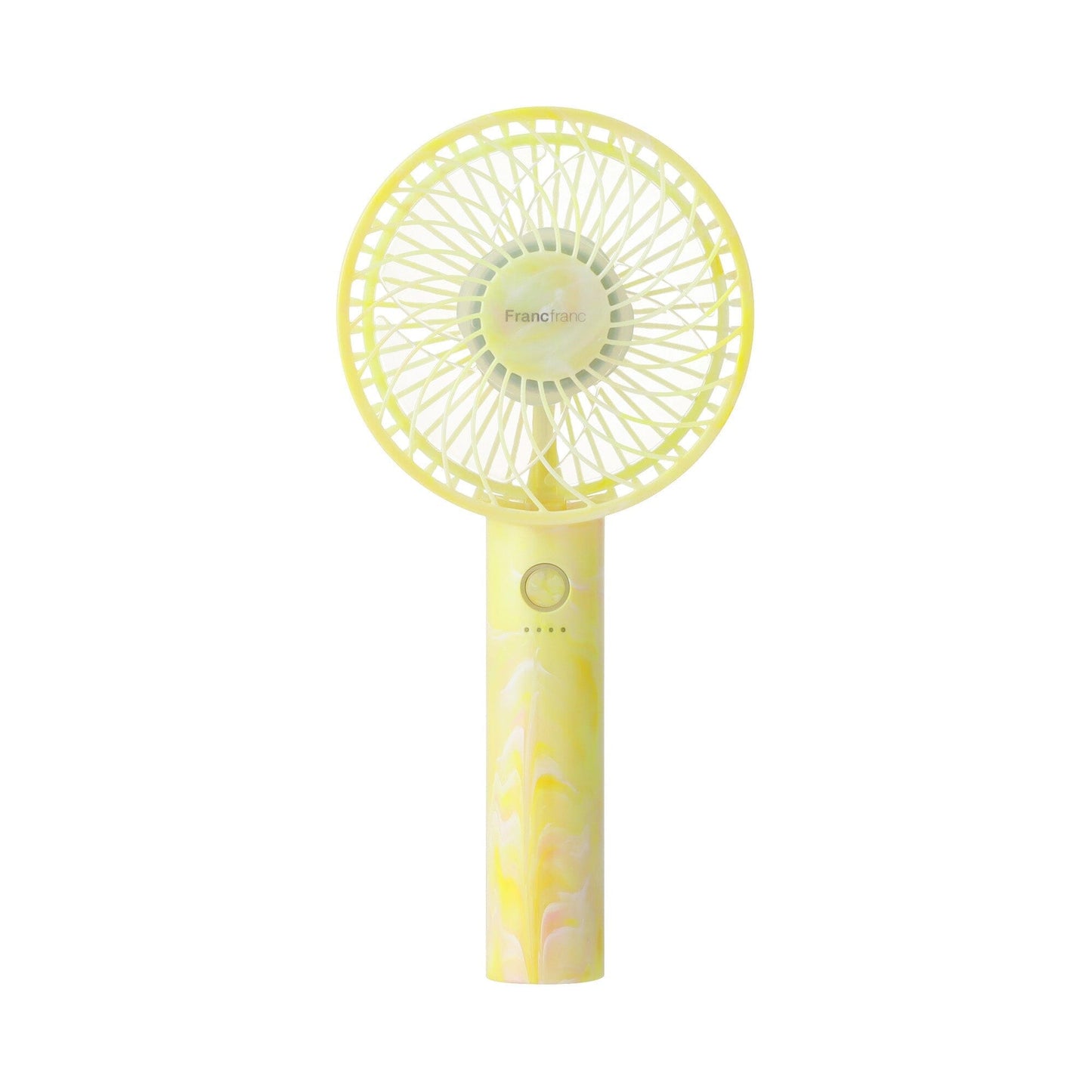 FRAIS Handy Fan Sheer Marble Yellow