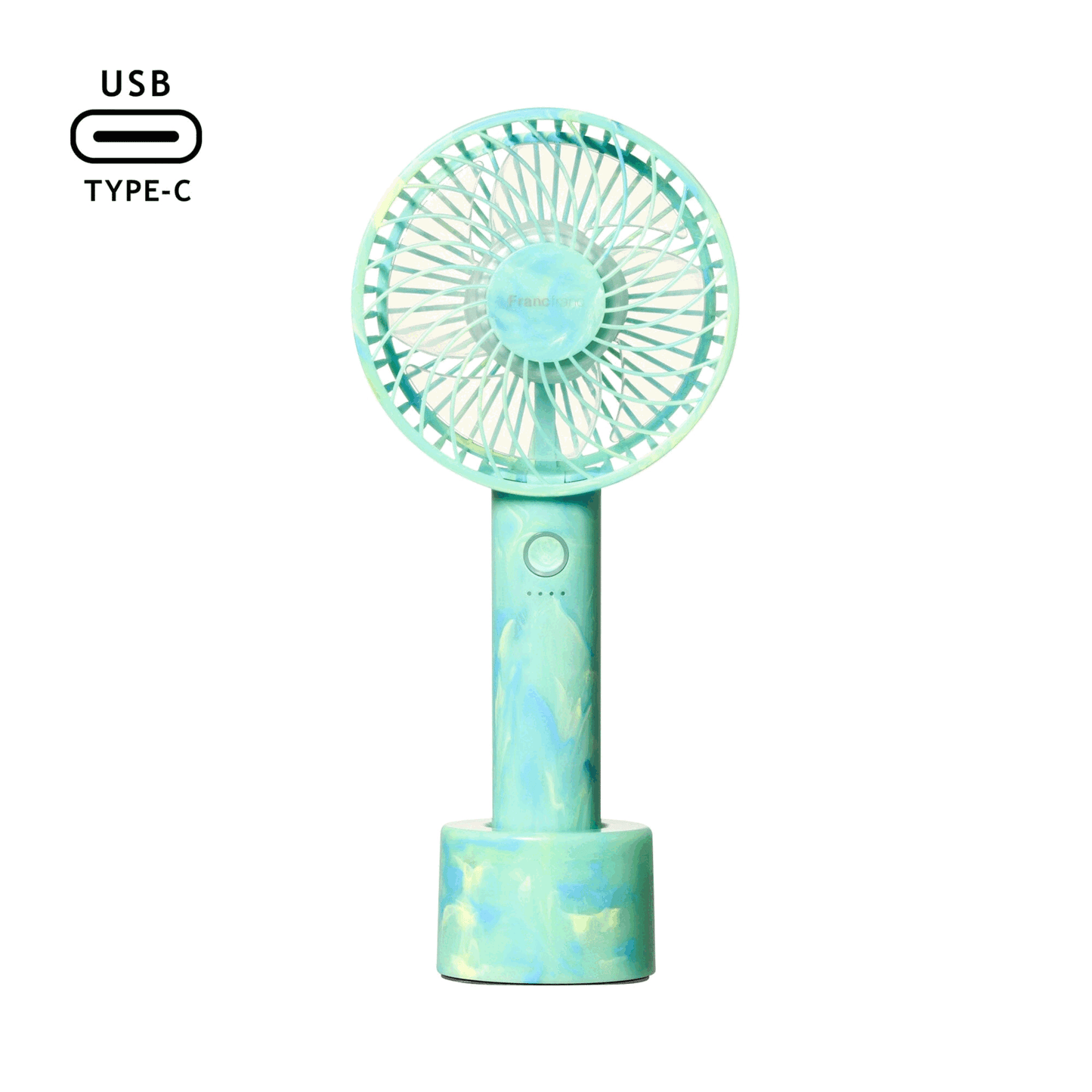 FRAIS Handy Fan Marble Green